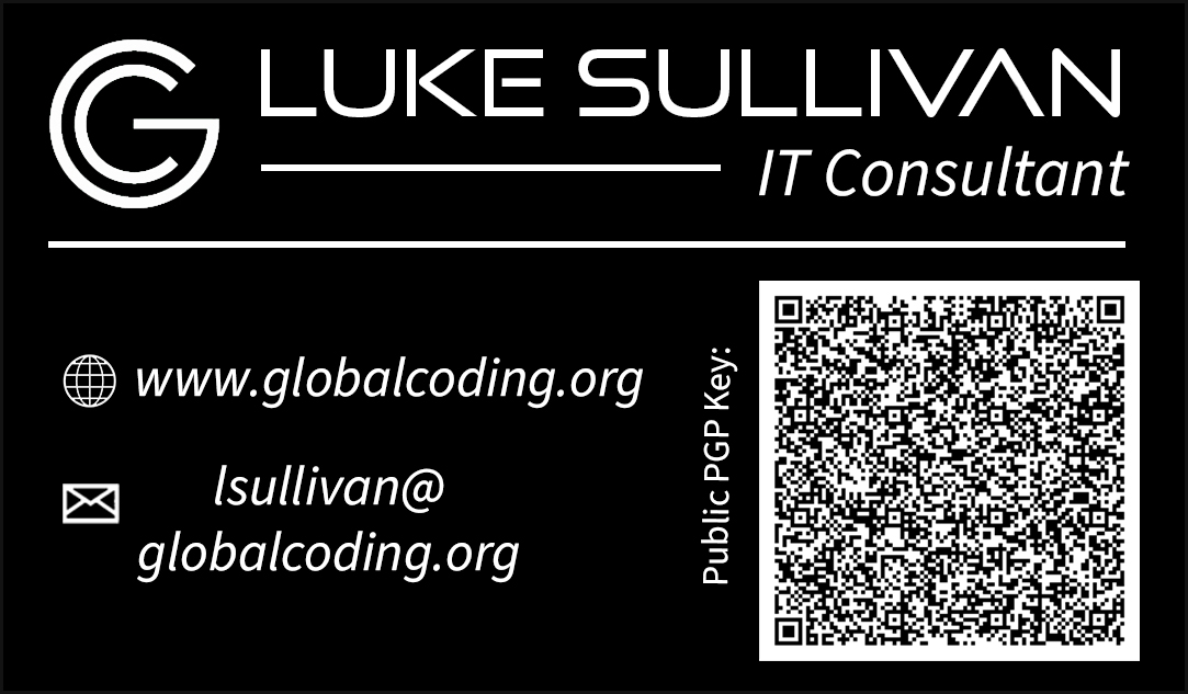 Global Coding Initiative - Final Business Card Back