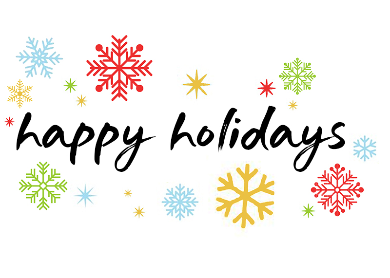 happy holidays graphic